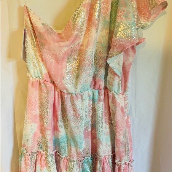 Sweet Treat one shoulder dress #141 - Picture 4 of 9